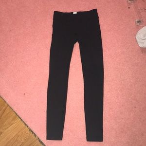 Lululemon girls full length black leggings